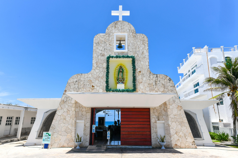 Cancun : Excursion en voiturette de golf à Isla Mujeres, Open Bar et déjeuner