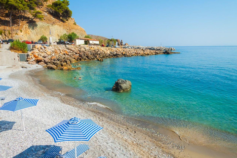 De Chania: Excursão de um dia ao desfiladeiro de Imbros e a Sfakia para caminhar e nadar