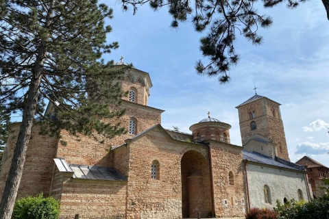 Z Belgradu: klasztor Studenica i klasztor Zica