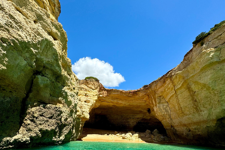 Visite privée de Lisbonne à l'Algarve, grotte de Benagil, Faro, Portimão