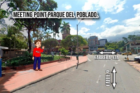 Ab Medellin: Guatapé-Tagestour mit Piedra del PeñolTreffpunkt am El Poblado Park