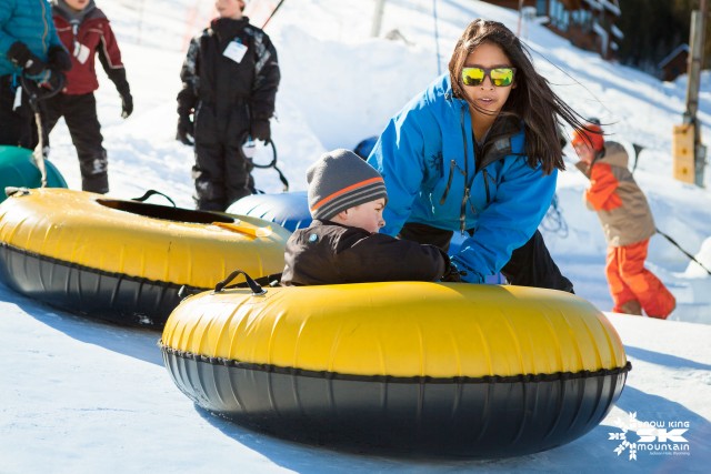 Visit Jackson Snow King Resort Snow Tubing in Jackson Hole, Wyoming
