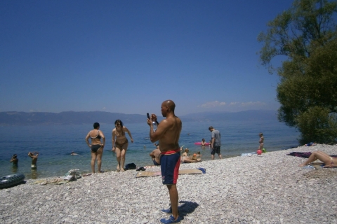 Journée de farniente, croisière en bateau sur le lac Ohrid