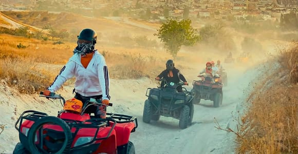 Cappadocia: Sunset or Daytime Off-Road ATV Valley Tour