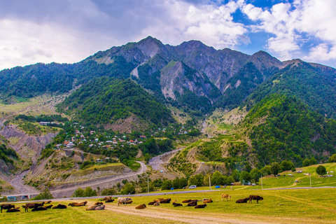 Baku to Gabala: Cable Car, Nohur Lake, Juma Mosque,Waterfall Group Tour