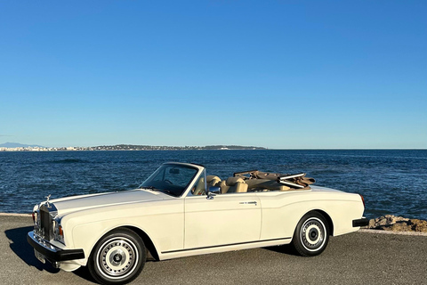Private Rolls-Royce Corniche tour on the French Riviera Private tour in a Rolls-Royce Corniche on the French Riviera