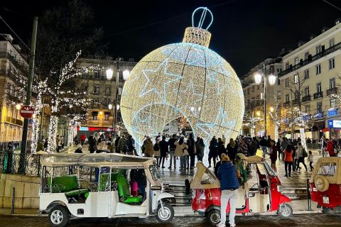 Lisbon: Christmas Lights Tour by Tuk Tuk