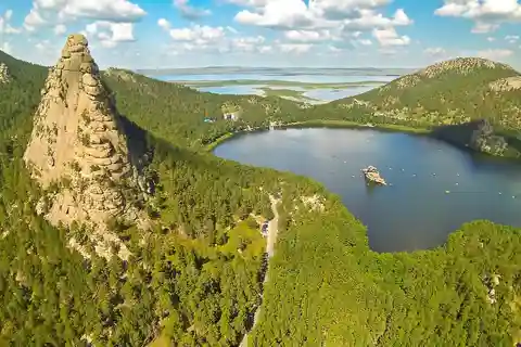 Von Astana aus: Burabai-Nationalpark (1 Tagestour)