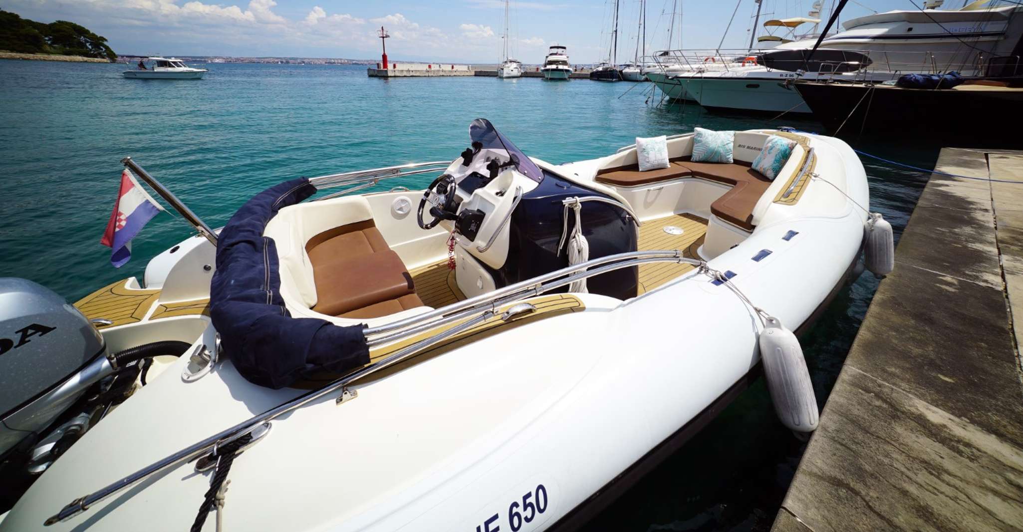 Zadar, Speedboat-Tour nach Ugljan, Osljak und Galevac - Hizvo