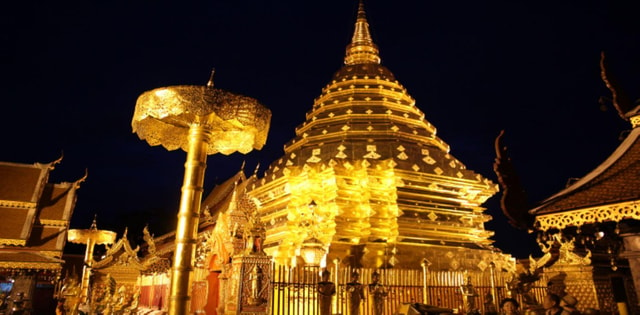 Wat Phra That Doi Suthep & Wat Umong Evening Tour&Guide