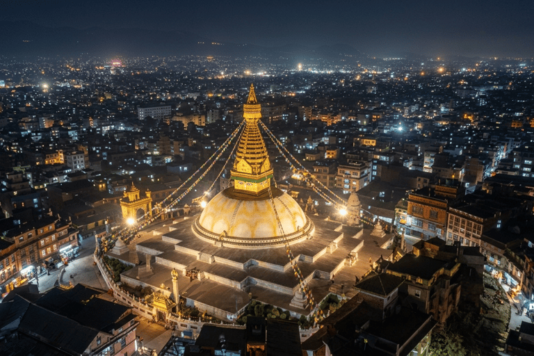 Kathmandu: Swayambhunath After Dark