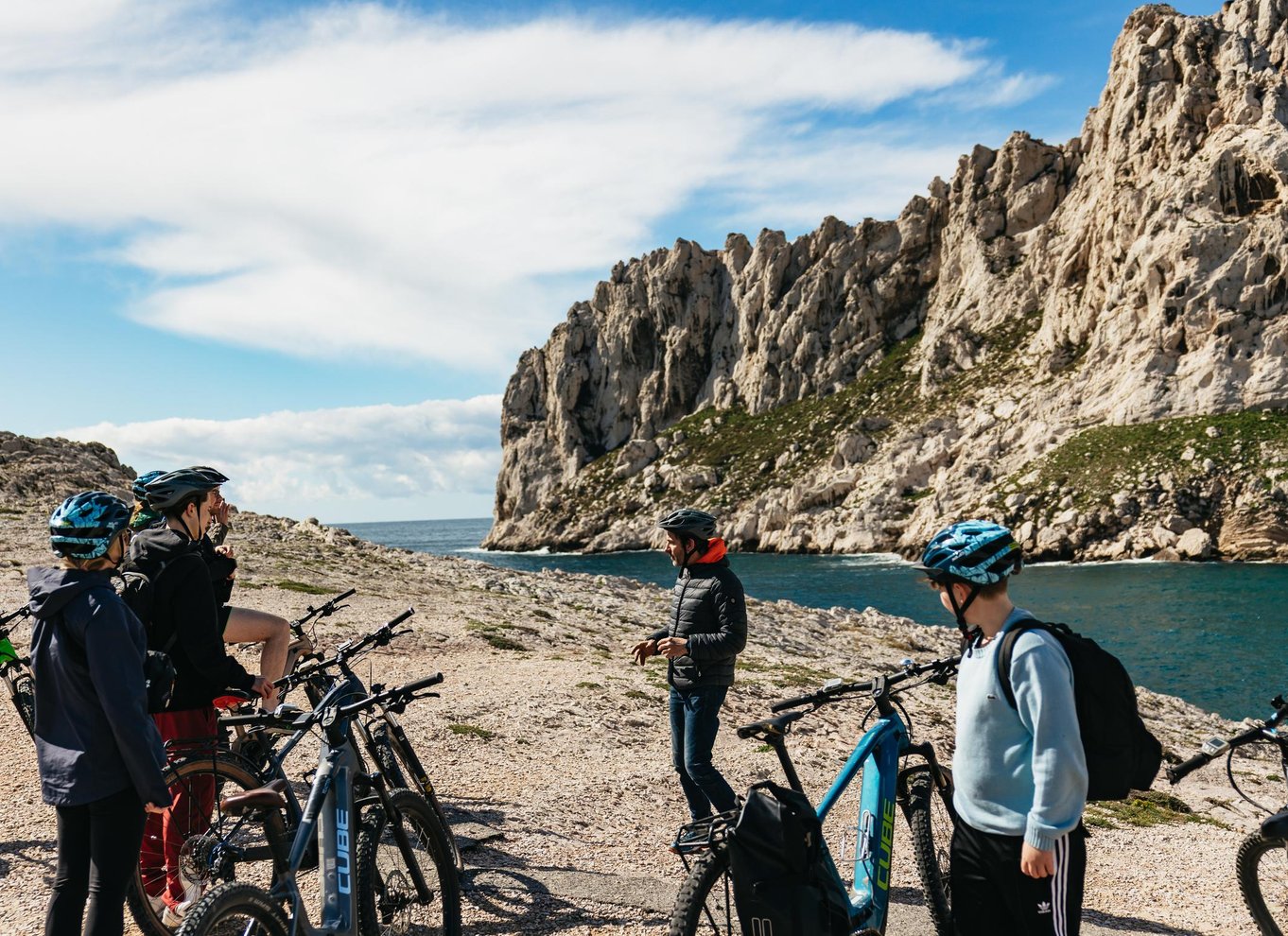 Fra Marseille: Guidet tur på elcykel til Calanque de Sormiou