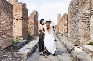 Von Neapel/Pompeji: Ausflug nach Herculaneum, zum Vesuv und nach Pompeji