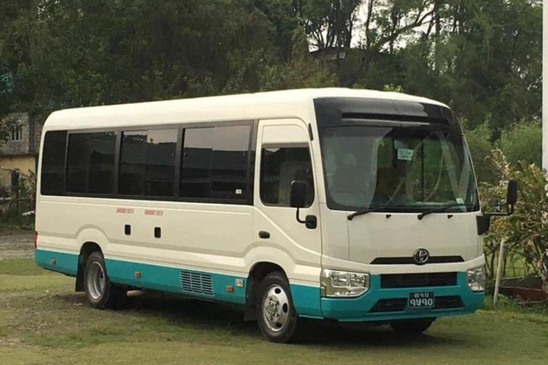 From Kathmandu To Pokhara Ac Toyota Coaster Deluxe Coach