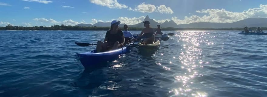 Maurice : excursion en kayak pour observer les dauphins dans la baie de Tamarin