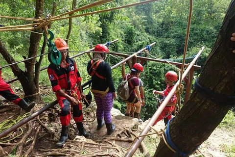 Yogyakarta : Jomblang Cave and Pindul Cave Adventure TourYogayakarta : Jomblang Grot en Pindul Grot Avontuurlijke Tour