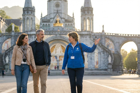 Lourdes Sanctuary Guided Tour with Transfers from Paris