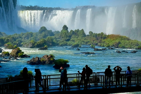 Visite privée des chutes d&#039;Iguaçu côté brésilien et argentin