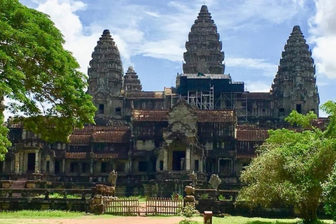 2-Days Angkor & Banteay Srei & Kulen Mountian Waterfall Tour