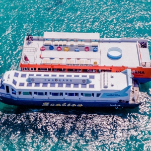 Hurghada: Panoramic Semi-Submarine Cruise with Snorkeling