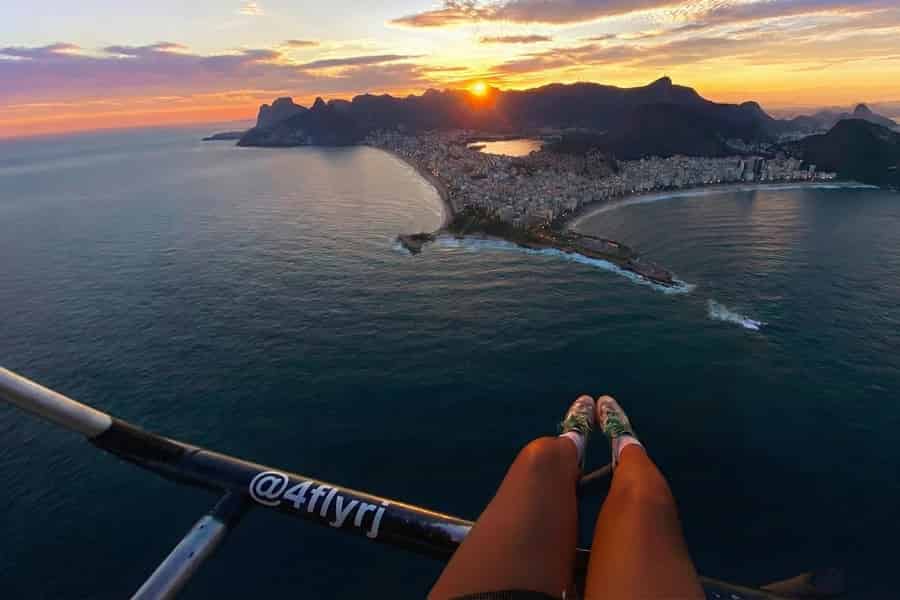 Hubschrauberflug ohne Türen in Rio de Janeiro. Foto: GetYourGuide