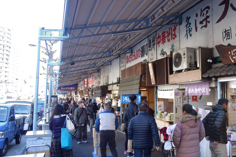 Tokyo Traditional local seafood Market Tsukiji Guided Tour