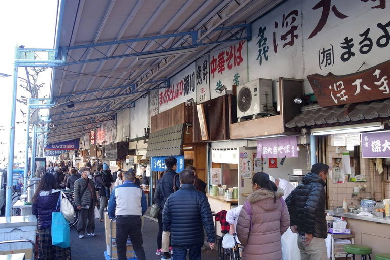 Tokyo Traditional local seafood Market Tsukiji Guided Tour