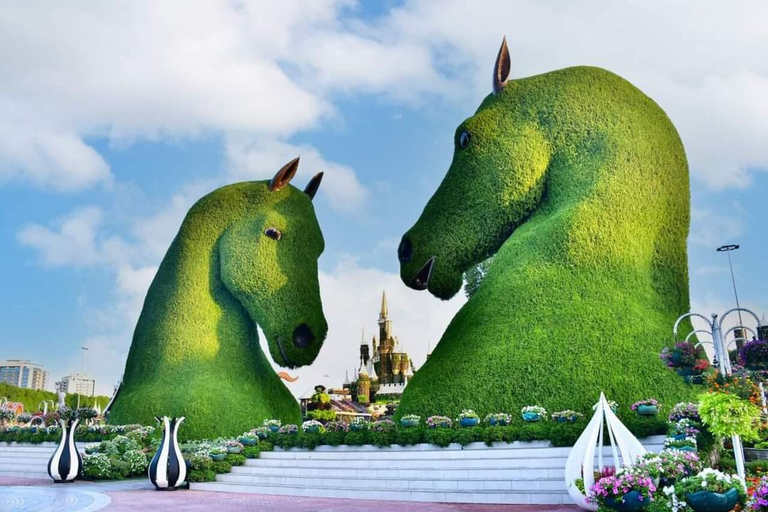 Dubai: Miracle Garden Tickets with Round-trip Transfer