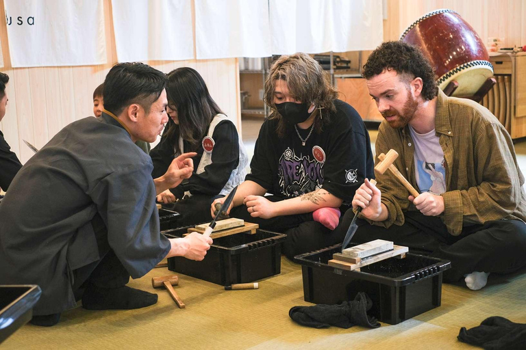 Tokyo: Knife Making Workshop (Sharpening, Engraving)