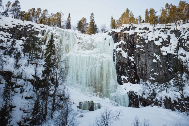 Rovaniemi: Randonnée des cascades gelées de Korouoma Canyon