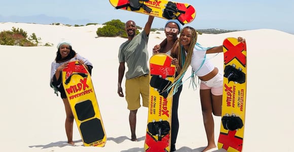 Cape Town: Atlantis White Sand Dunes Sandboarding Adventure