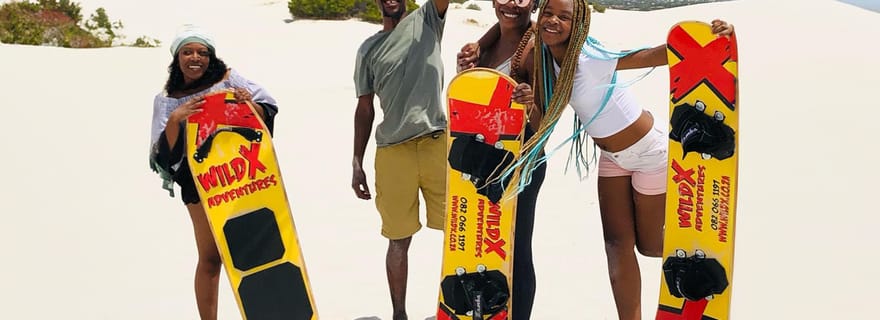 Le Cap : Aventure de planche à voile sur les dunes de sable blanc d'Atlantis