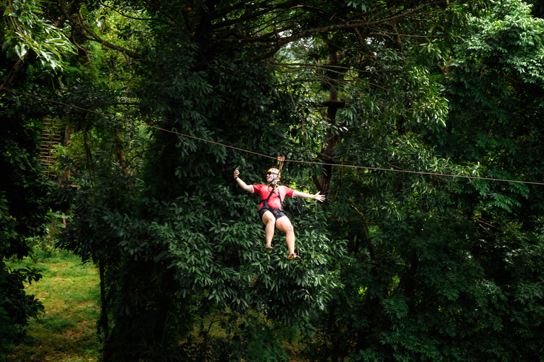 Khao Lak: Sky Rock Zipline Adventure With Transfer Rock 3 (Zipline 10 Platforms) w/ Free Transfer