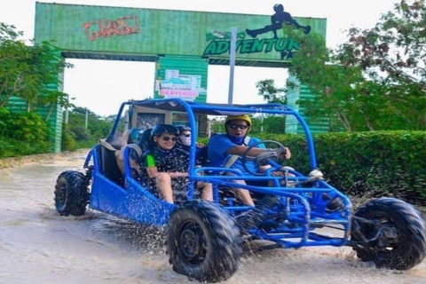 Tour Fantástico Buggys con la playa de Macao/ Cenote asombroso