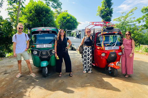 Giro in tuk tuk da Kandy ad AmbuluwawaTorre di Ambuluwawa con tour della città di Kandy