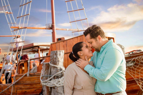 Cancun : Une nuit romantique sur le galion avec dîner, boissons et musiqueTour de Tulum - Dîner végétarien