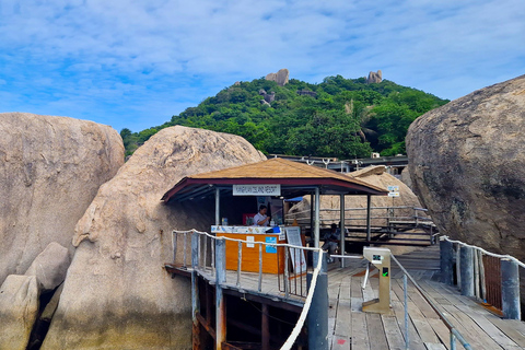 Koh Pha Ngan: Koh Tao & Nang Yuan Tour with Snorkel, Lunch Option 1: Hotel Pick up in Koh Pha Ngan