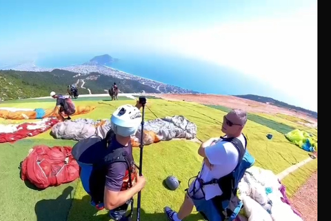 Antalya/Kemer: Tandem Paragliding in Alanya With TransferRoundtrip Free Transfer+Paragliding