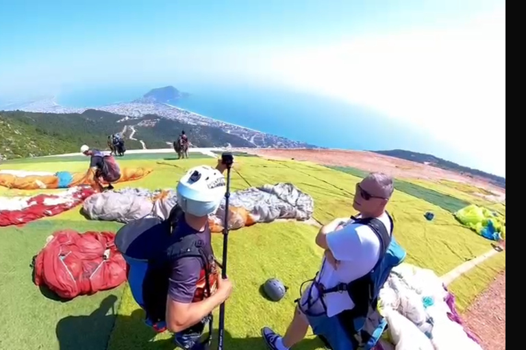 Antalya/Kemer: Tandem Paragliding in Alanya With TransferRoundtrip Free Transfer+Paragliding