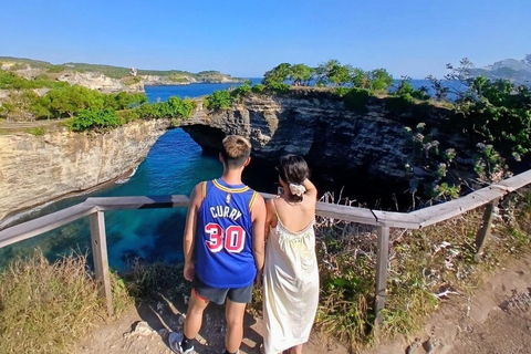 Bali: Nusa Penida UFO Submarine & West Coast Experience From Sanur: West Nusa Penida Day Trip without Hotel Pickup