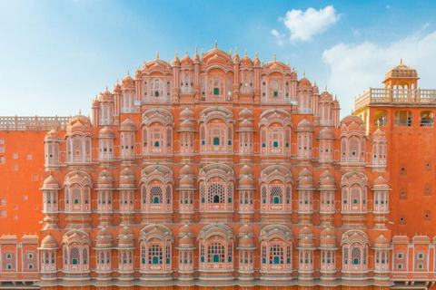 Jaipur: Private Full Or Half-Day City Tour by Car Private Jaipur Half-Day City Tour with Only Guide Service