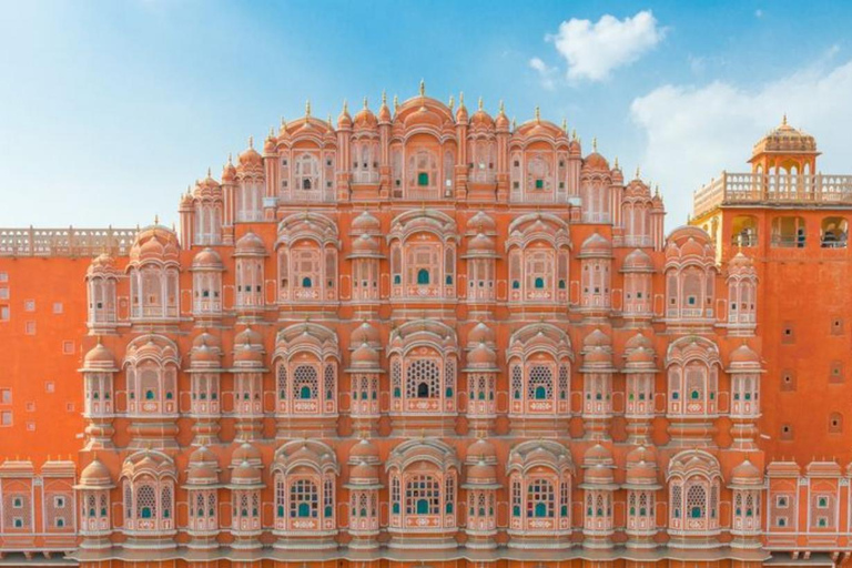 Jaipur: Private Full Or Half-Day City Tour by Car Private Jaipur Half-Day City Tour with Only Guide Service
