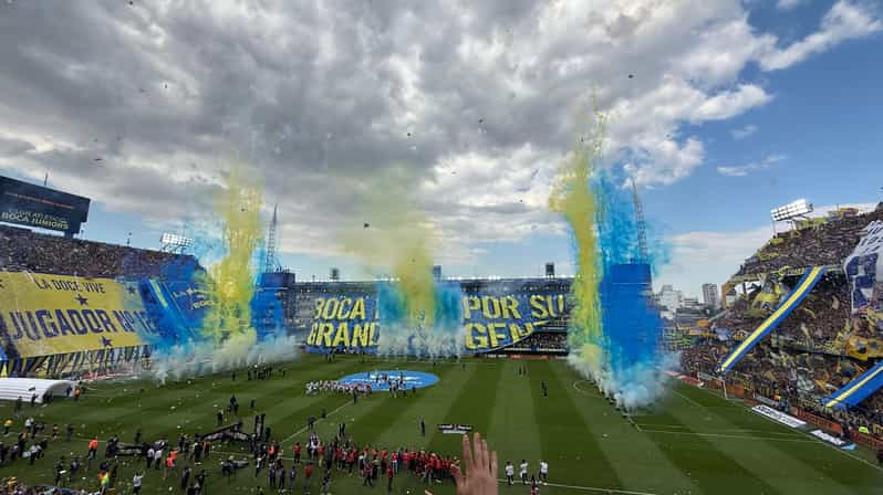 Tickets for a Boca Juniors game at La Bombonera