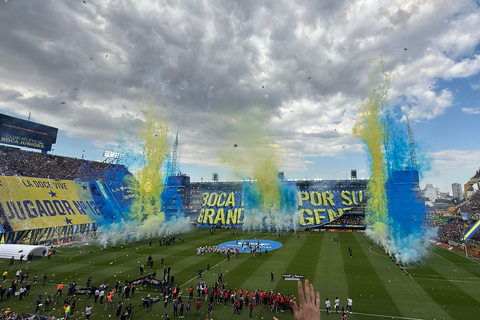 Tickets for the Boca Juniors game at La Bombonera
