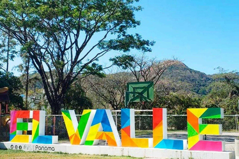 Valle De Anton : sources d&#039;eau chaude sous la pluie et visite de la nature