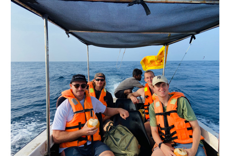 Mirissa: Deep Sea Fishing Tour & River Safari Crocodile watching & River Safari