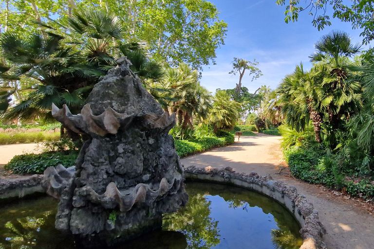 Da Salou: Parco Samá con degustazione di 1 vermouth, servizio di prelievo in hotelDa Salou: Park Samá con 1 degustazione di vermouth, servizio di prelievo in hotel