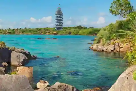 Cancun: Excursão ao Parque Xel-Ha com tudo incluído e serviço de busca no hotel