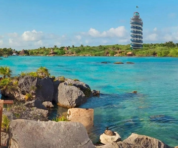 Cancun: Excursão ao Parque Xel-Ha com tudo incluído e serviço de busca no hotel