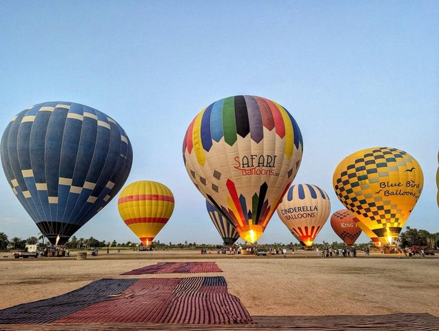 Luxor: Hot Air Balloon Sunrise